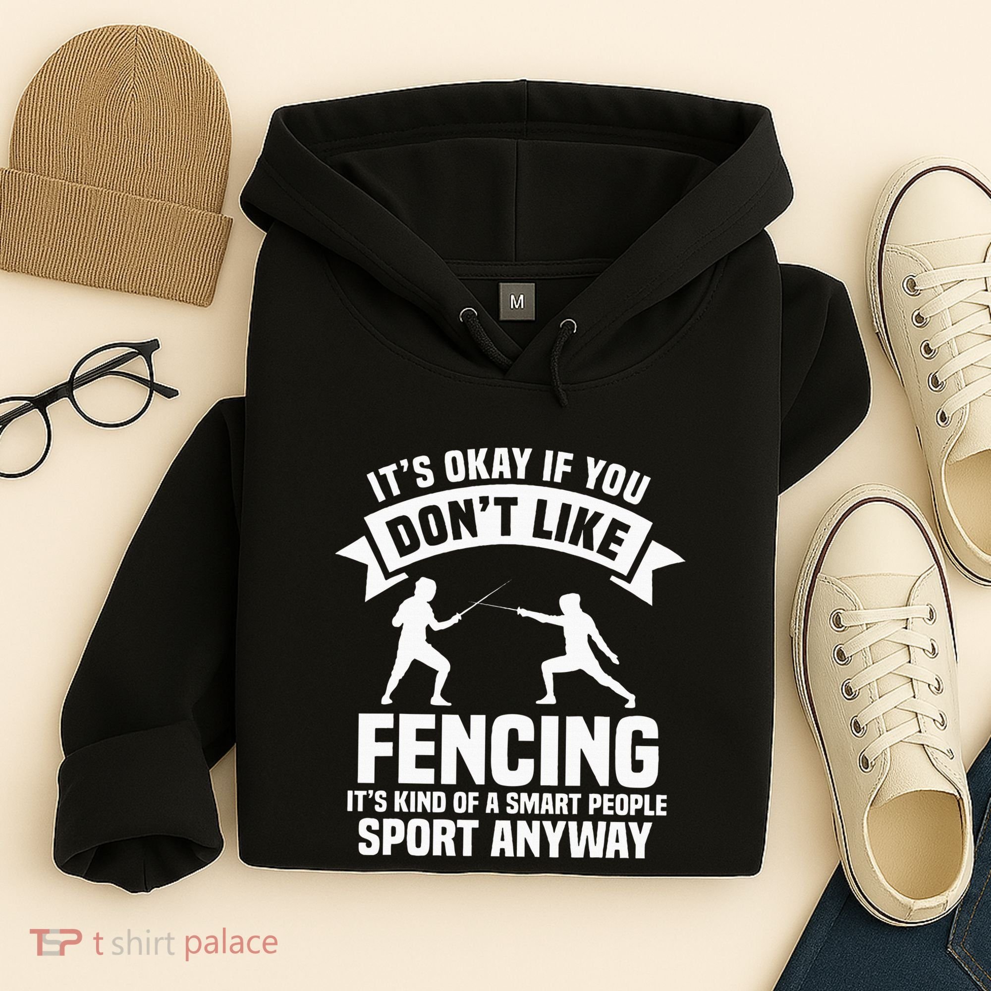 Fencing Combat Sport Fence Foil Epee Sabre Sword Fencer Hoodie