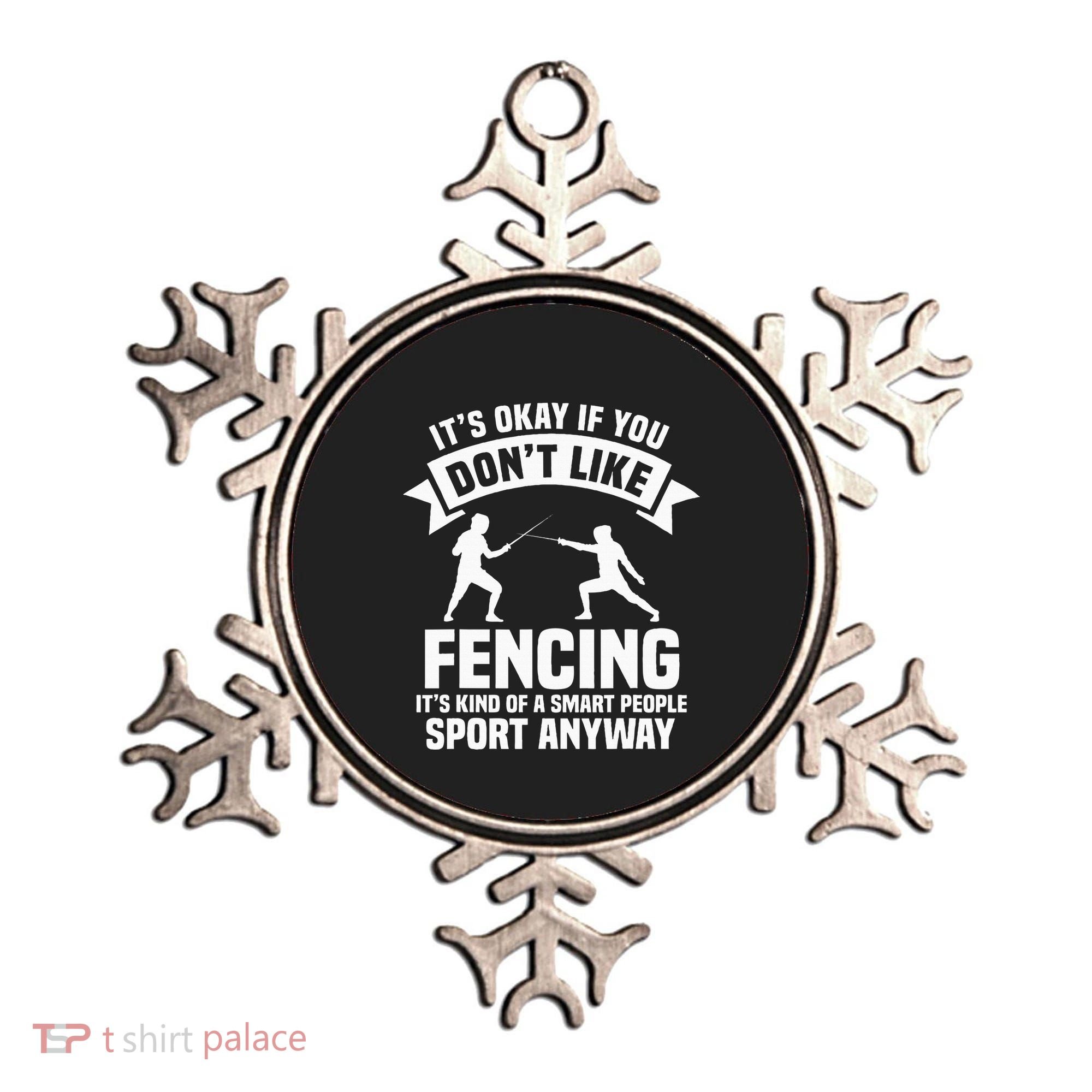 Fencing Combat Sport Fence Foil Epee Sabre Sword Fencer Ornament