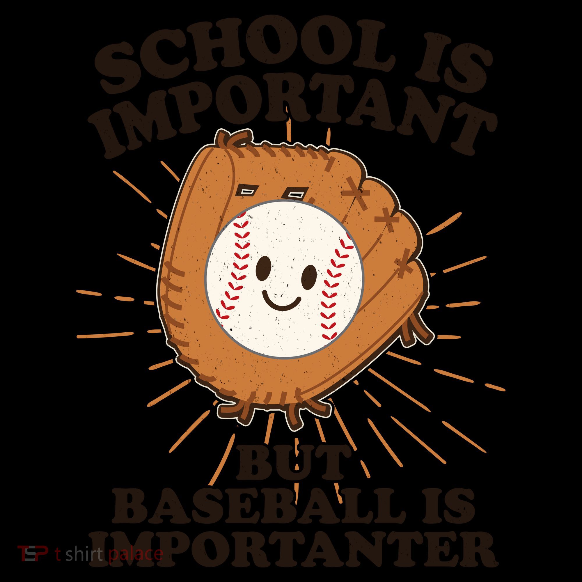 Funny Cute School Is Important But Baseball Is Importanter Coffee Mug