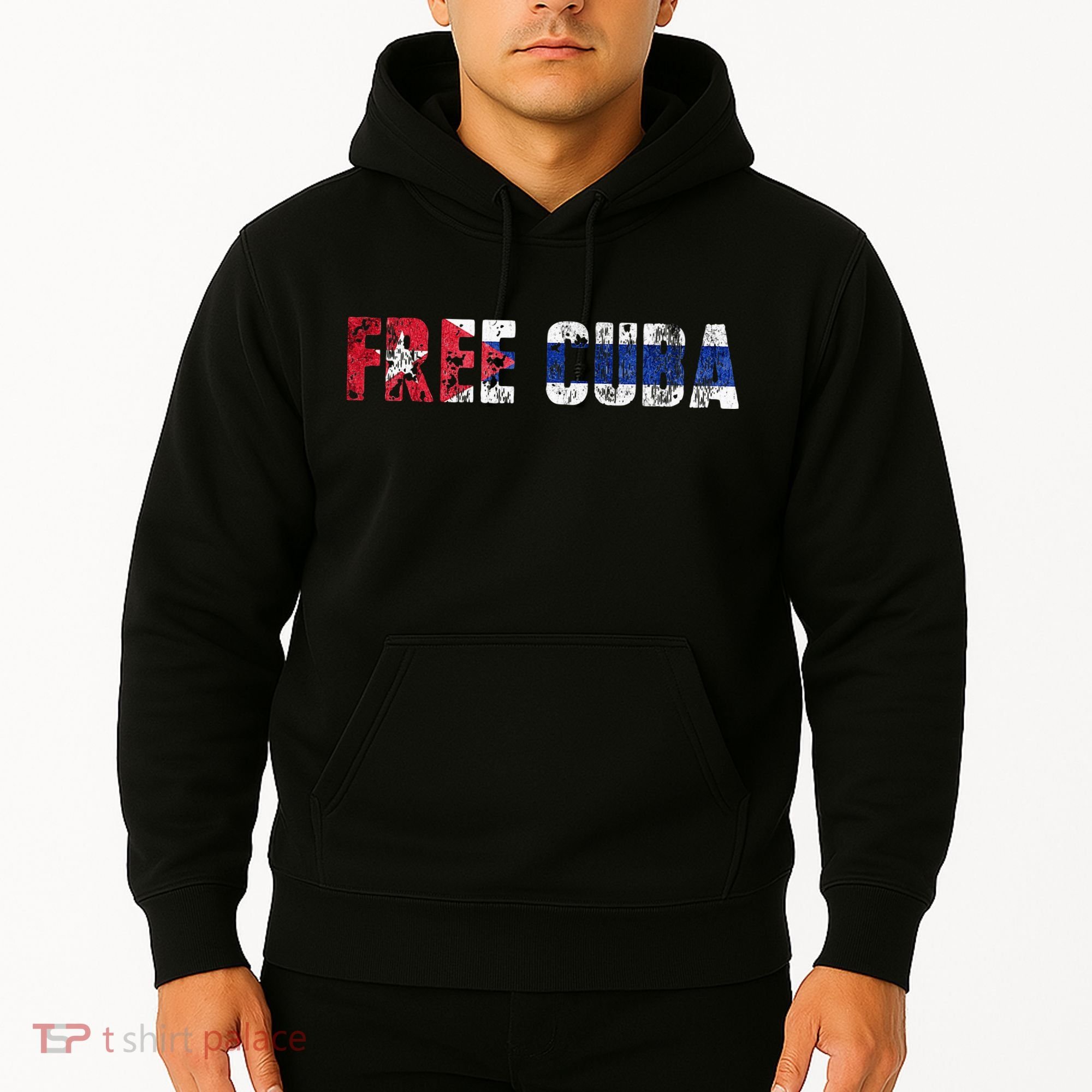 Free Cuba Sos Cuba Patriotic Cuban First Hoodie