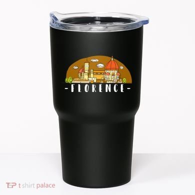 Florence Cartoon Style Illustration Tumbler