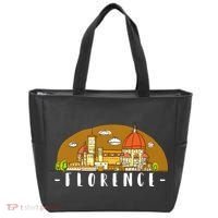 Florence Cartoon Style Illustration Tote Bag thumb 0