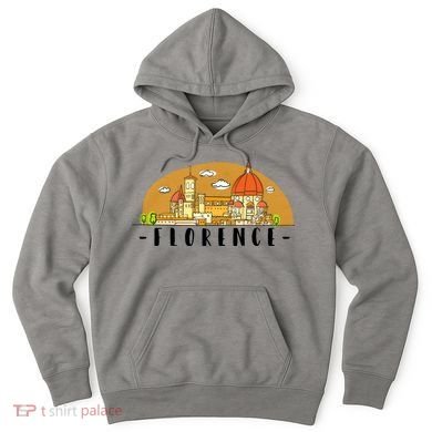 Florence Cartoon Style Illustration Hoodie