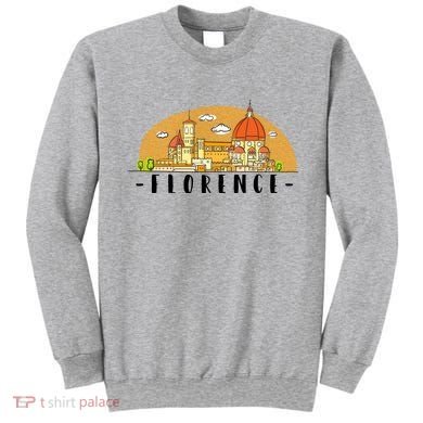 Florence Cartoon Style Illustration Sweatshirt