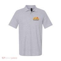 Florence Cartoon Style Illustration Polo thumb 0