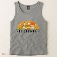 Florence Cartoon Style Illustration Tank Top thumb 2