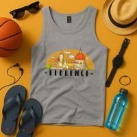 Florence Cartoon Style Illustration Tank Top thumb 4