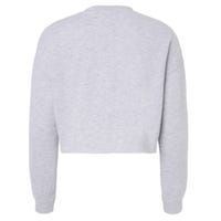 Florence Cartoon Style Illustration Cropped Pullover Crew thumb 1