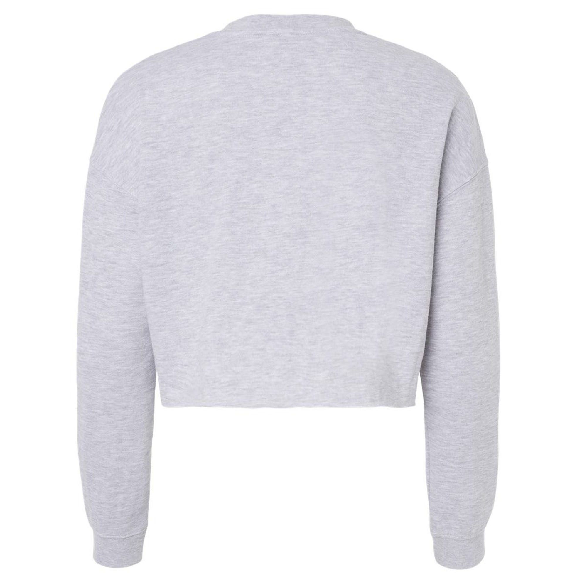 Florence Cartoon Style Illustration Cropped Pullover Crew