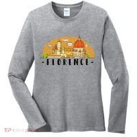 Florence Cartoon Style Illustration Women's Long Sleeve Shirt thumb 0
