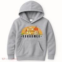 Florence Cartoon Style Illustration Kids Hoodie thumb 0