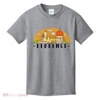 Florence Cartoon Style Illustration Kids T-Shirt thumb 0