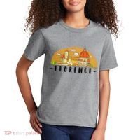 Florence Cartoon Style Illustration Kids T-Shirt thumb 2