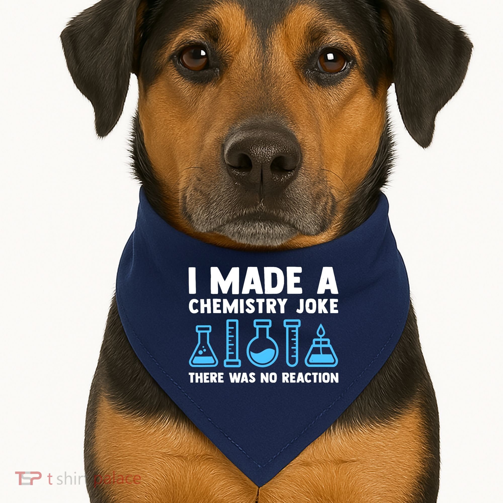 Funny Chemistry Science Teacher Chemist Gift USA-Made Doggie Bandana