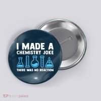Funny Chemistry Science Teacher Chemist Gift Button thumb 0
