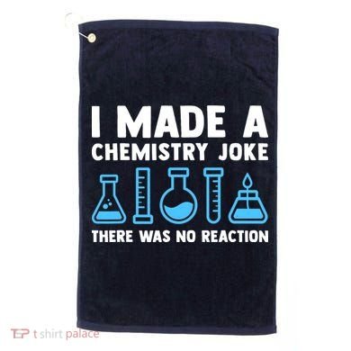 Funny Chemistry Science Teacher Chemist Gift Golf Towel