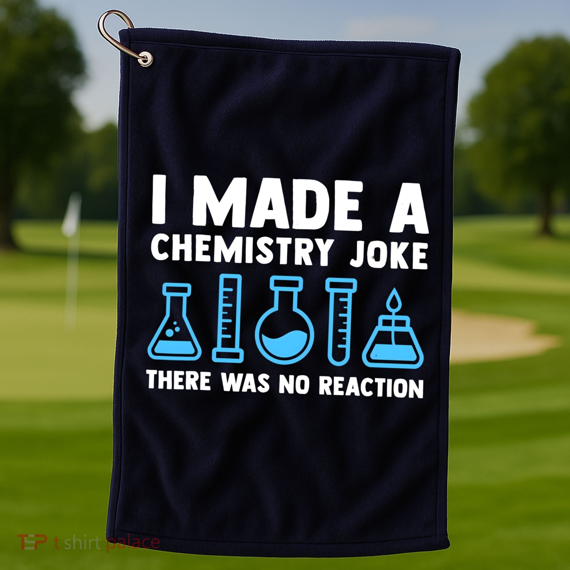 Funny Chemistry Science Teacher Chemist Gift Golf Towel