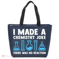 Funny Chemistry Science Teacher Chemist Gift Tote Bag thumb 0