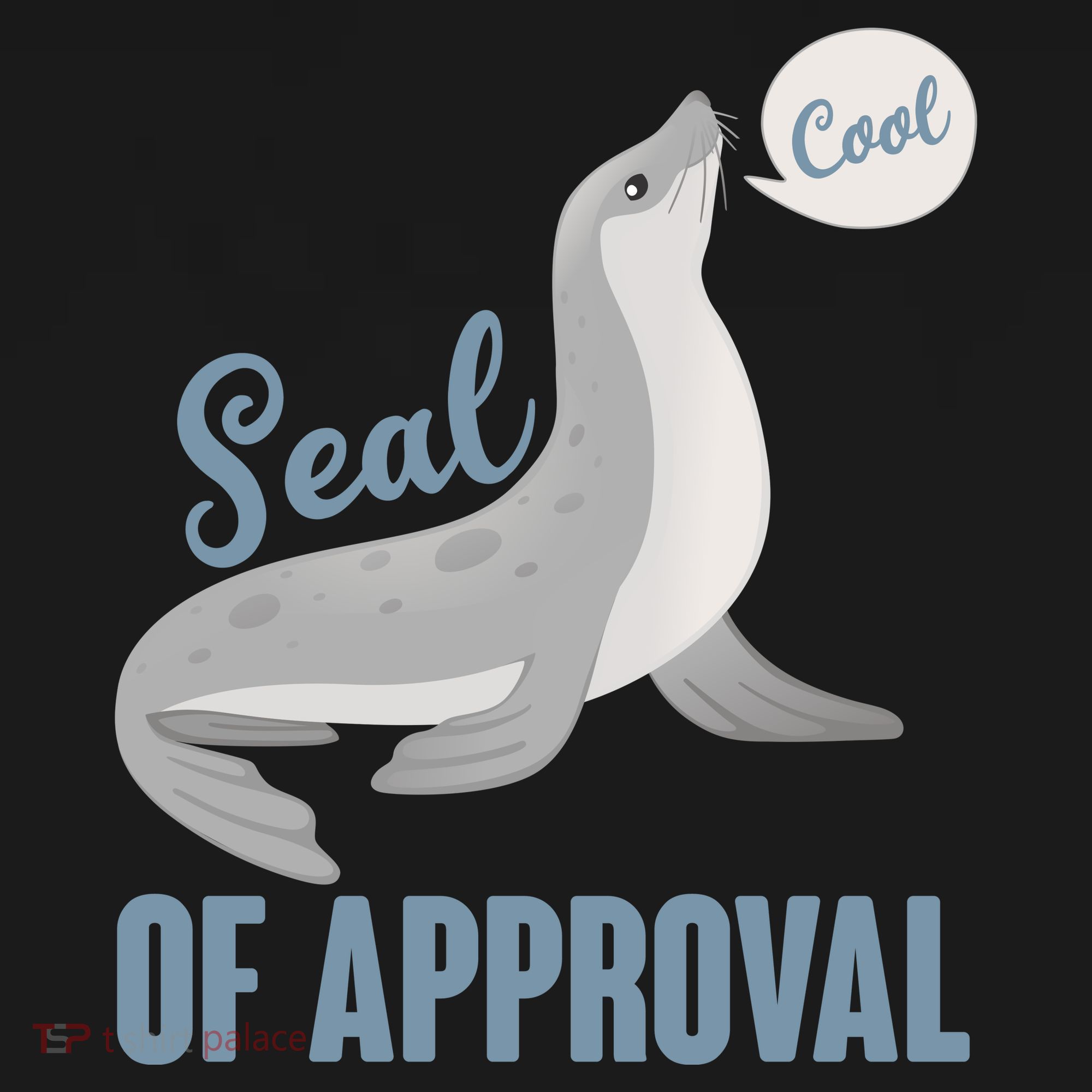Funny Cute Seal Of Approval Backpack