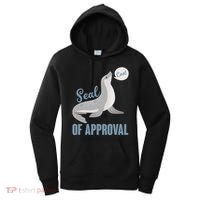Funny Cute Seal Of Approval Women's Hoodie thumb 0