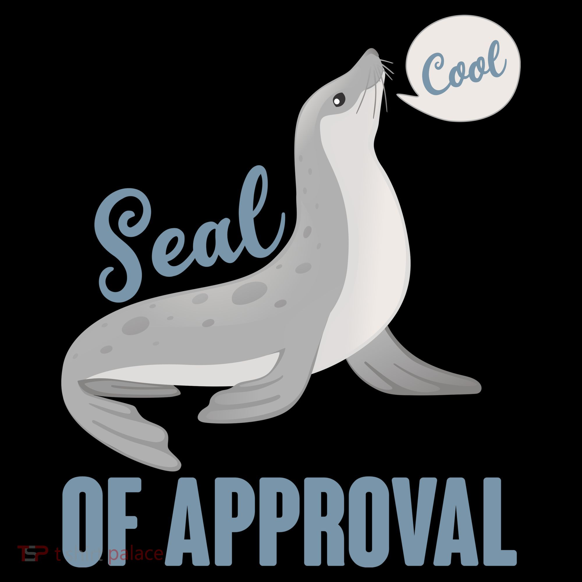 Funny Cute Seal Of Approval Women's Hoodie
