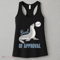 Funny Cute Seal Of Approval Women's Tank Top thumb 3