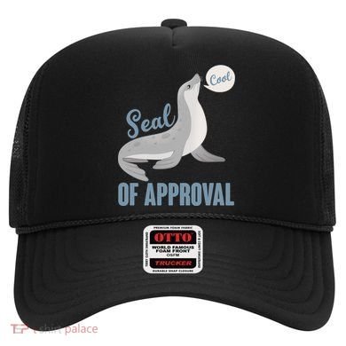 Funny Cute Seal Of Approval Hat