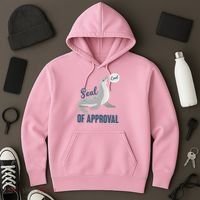 Funny Cute Seal Of Approval Hoodie thumb 3