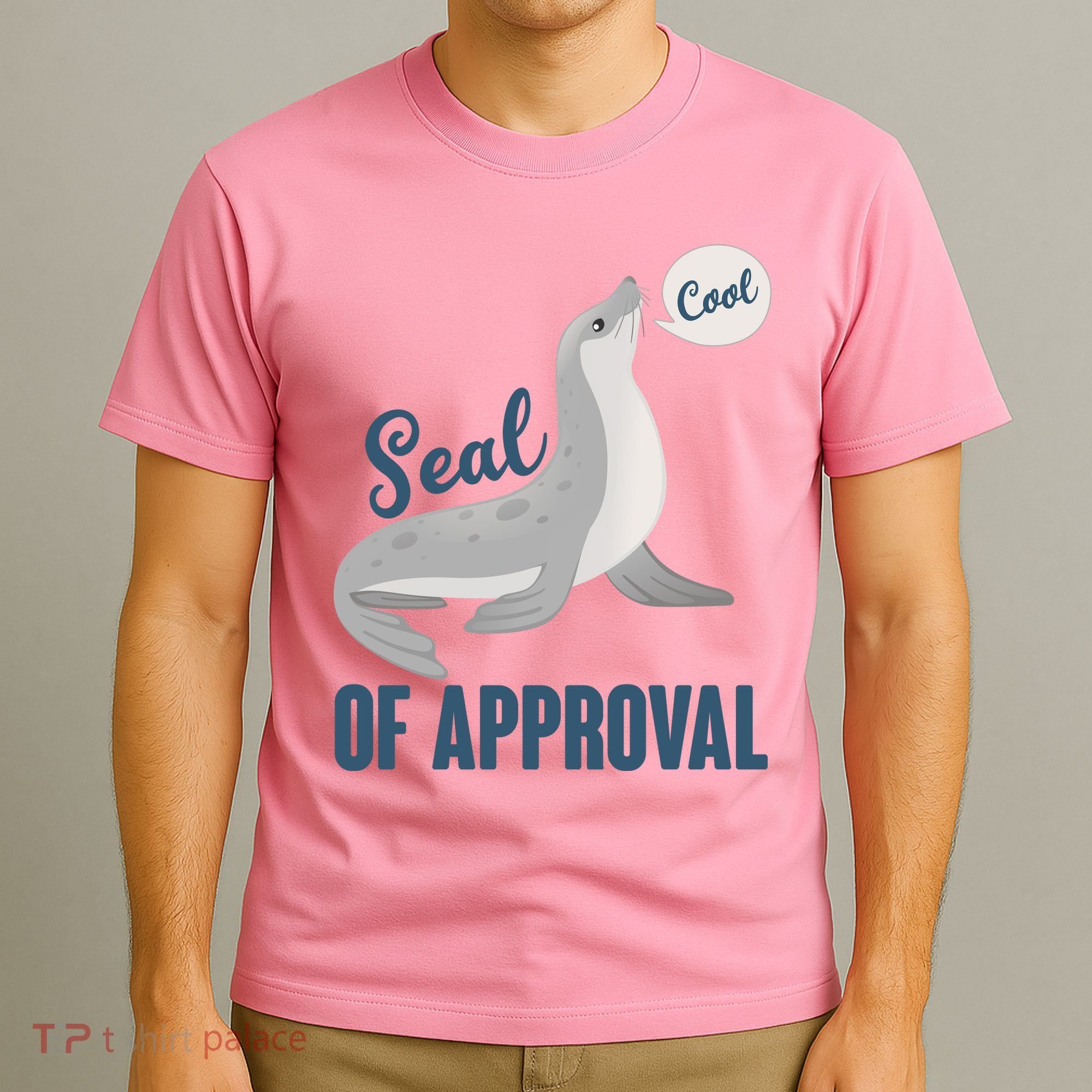 Funny Cute Seal Of Approval T-Shirt