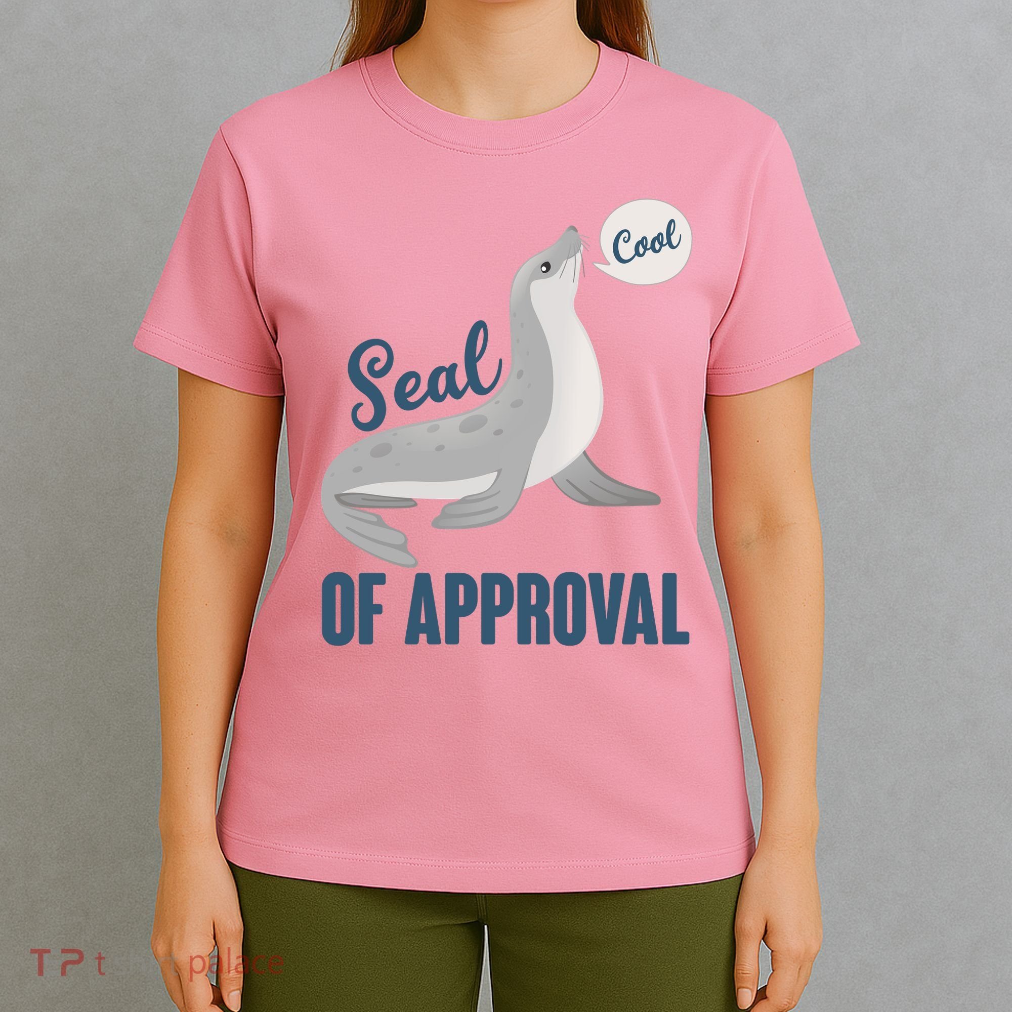 Funny Cute Seal Of Approval T-Shirt
