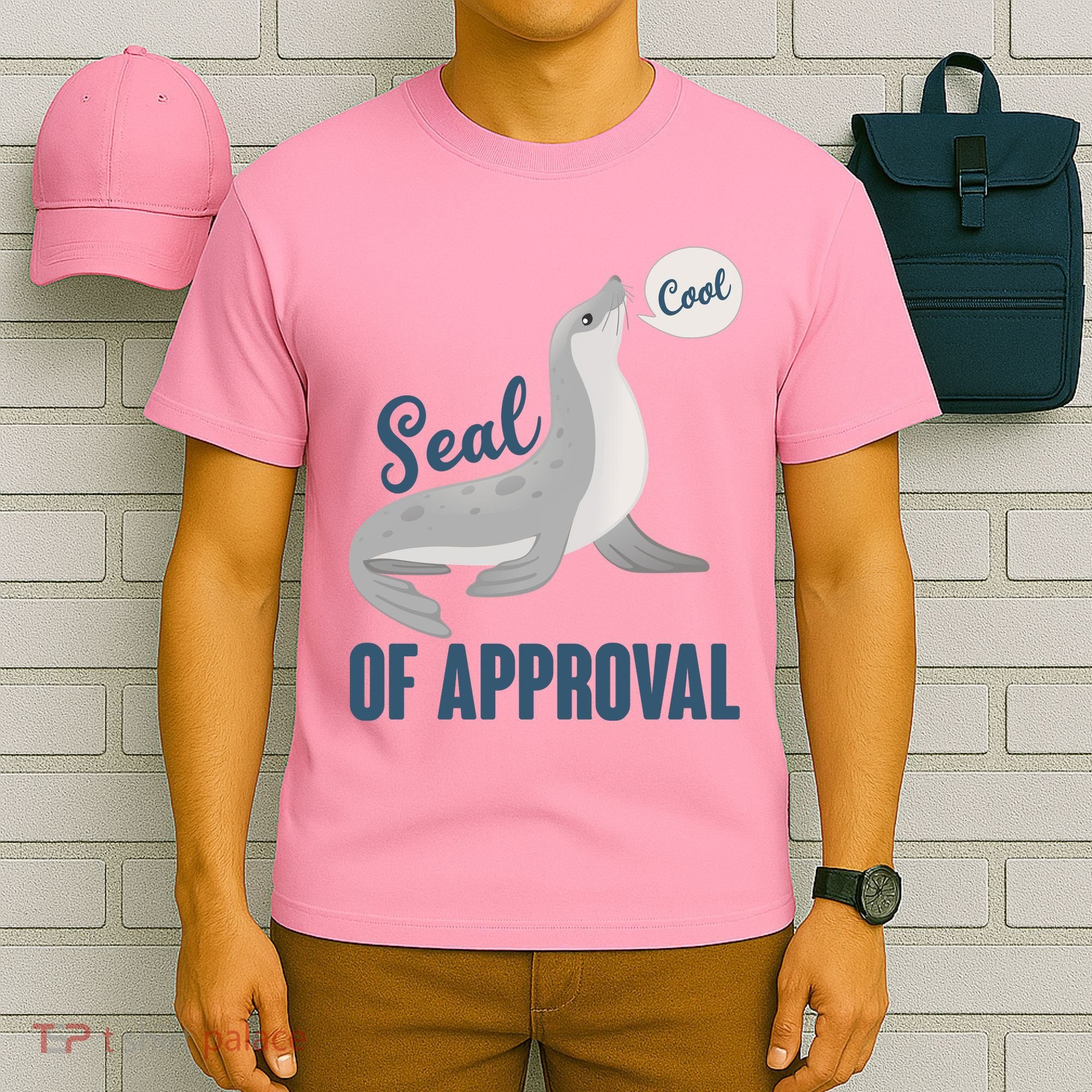 Funny Cute Seal Of Approval T-Shirt