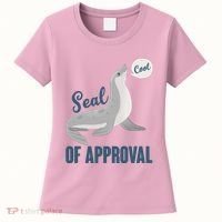 Funny Cute Seal Of Approval Women's T-Shirt thumb 0