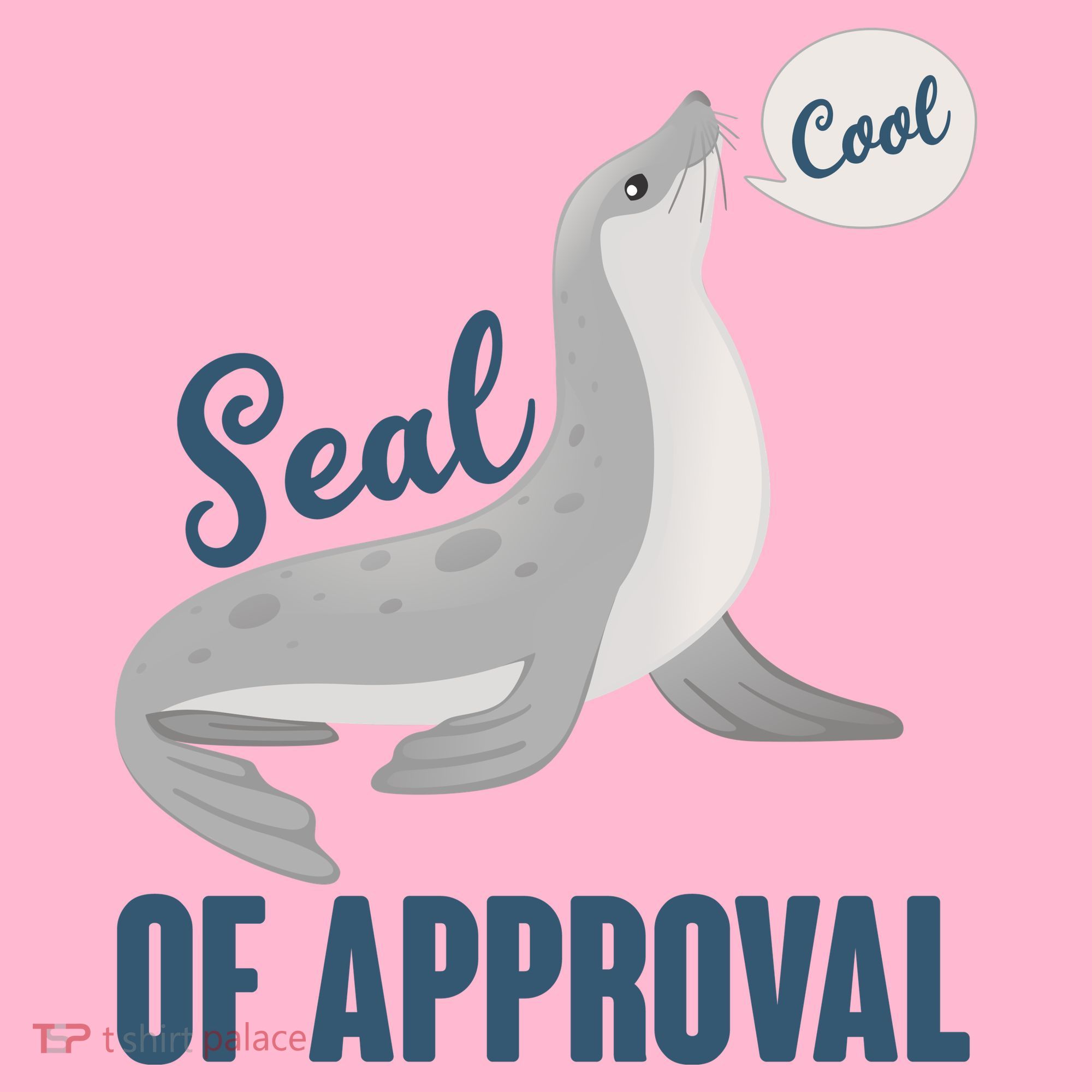 Funny Cute Seal Of Approval Women's T-Shirt