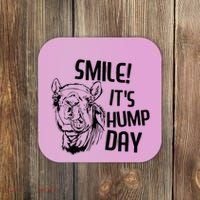 Funny Camel Smile! ItS Hump Day Funny Hump Day Coaster thumb 0