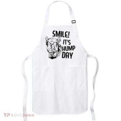 Funny Camel Smile! ItS Hump Day Funny Hump Day Apron