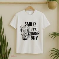 Funny Camel Smile! ItS Hump Day Funny Hump Day T-Shirt thumb 2