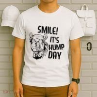 Funny Camel Smile! ItS Hump Day Funny Hump Day T-Shirt thumb 6