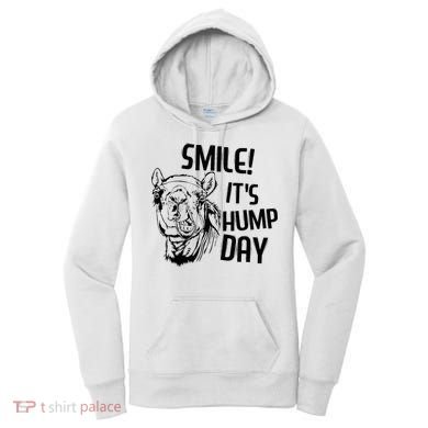 Funny Camel Smile! ItS Hump Day Funny Hump Day Women's Hoodie