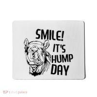 Funny Camel Smile! ItS Hump Day Funny Hump Day Mousepad thumb 0
