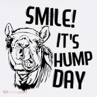 Funny Camel Smile! ItS Hump Day Funny Hump Day Mousepad thumb 1