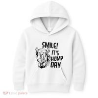 Funny Camel Smile! ItS Hump Day Funny Hump Day Kids Hoodie thumb 0
