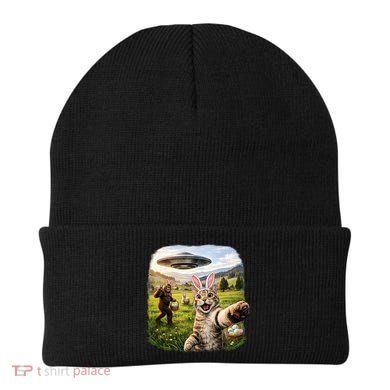Funny Cat Selfie Easter Bunny Bigfoot UFO Beanie