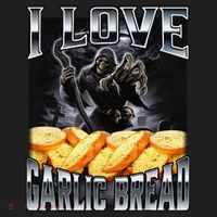 Funny Cringe Skeleton Meme I Love Garlic Bread Women's Sweatshirt thumb 2