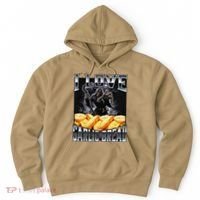 Funny Cringe Skeleton Meme I Love Garlic Bread Hoodie thumb 0