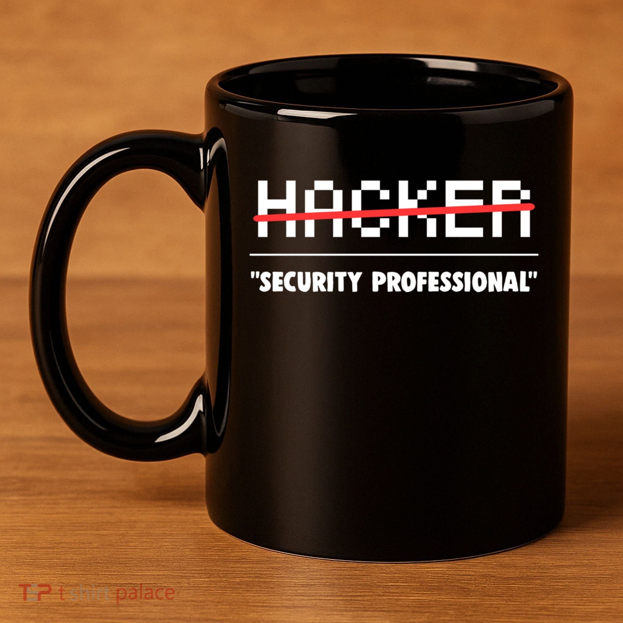 Funny Cyber Security Computer Hacker Gift 11oz C Handle Ceramic Mug