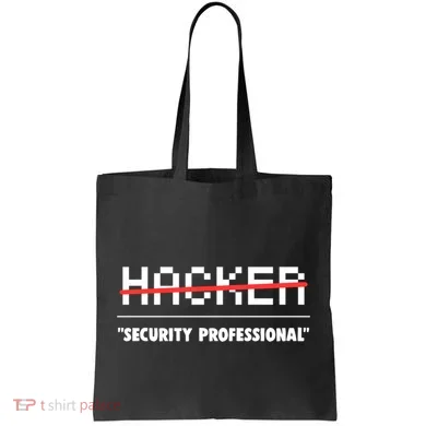 Funny Cyber Security Computer Hacker Gift Tote Bag
