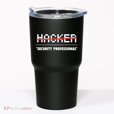 Funny Cyber Security Computer Hacker Gift Tumbler