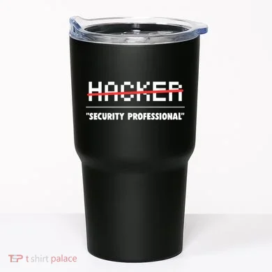 Funny Cyber Security Computer Hacker Gift Tumbler