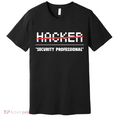 Funny Cyber Security Computer Hacker Gift Premium T-Shirt