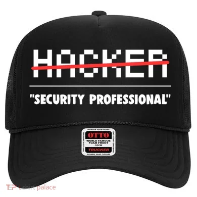 Funny Cyber Security Computer Hacker Gift Hat